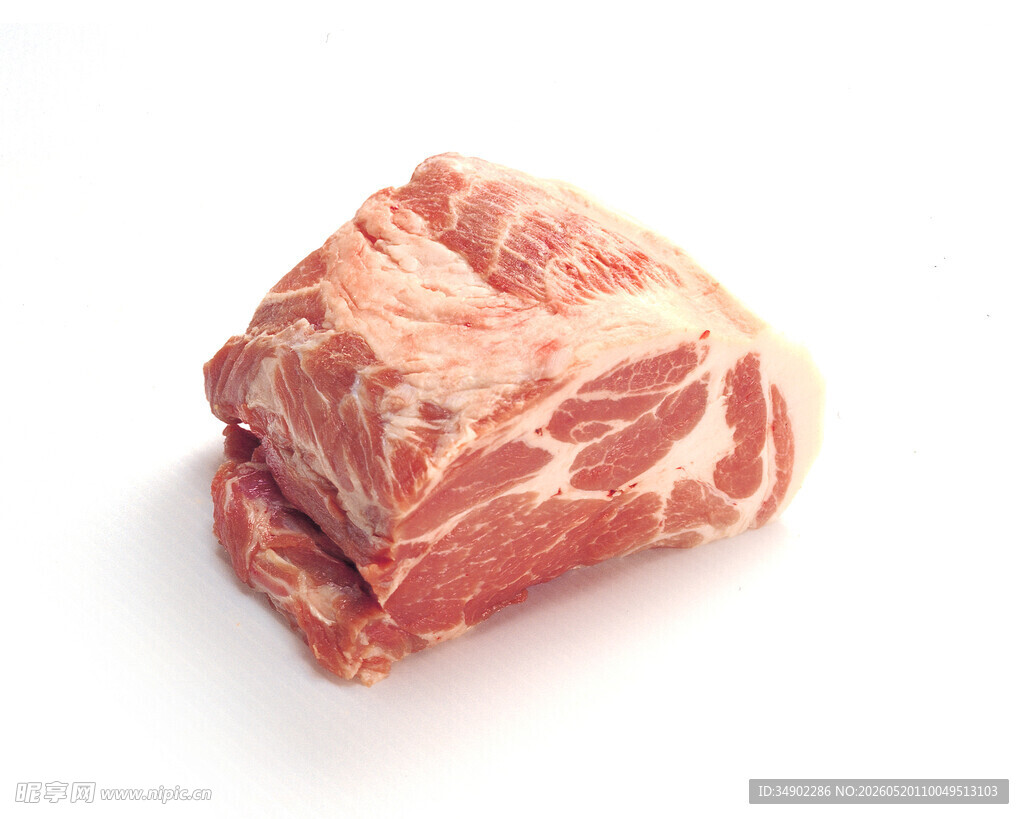 新鲜生猪肉块
