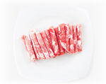 新鲜牛肉卷
