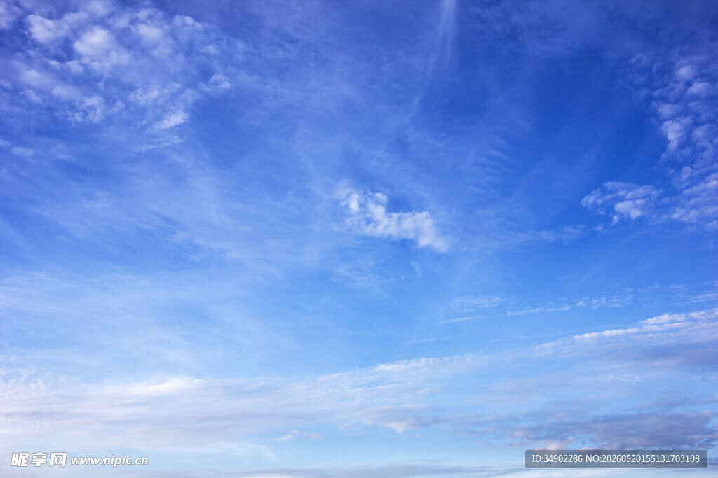 晴朗蓝天