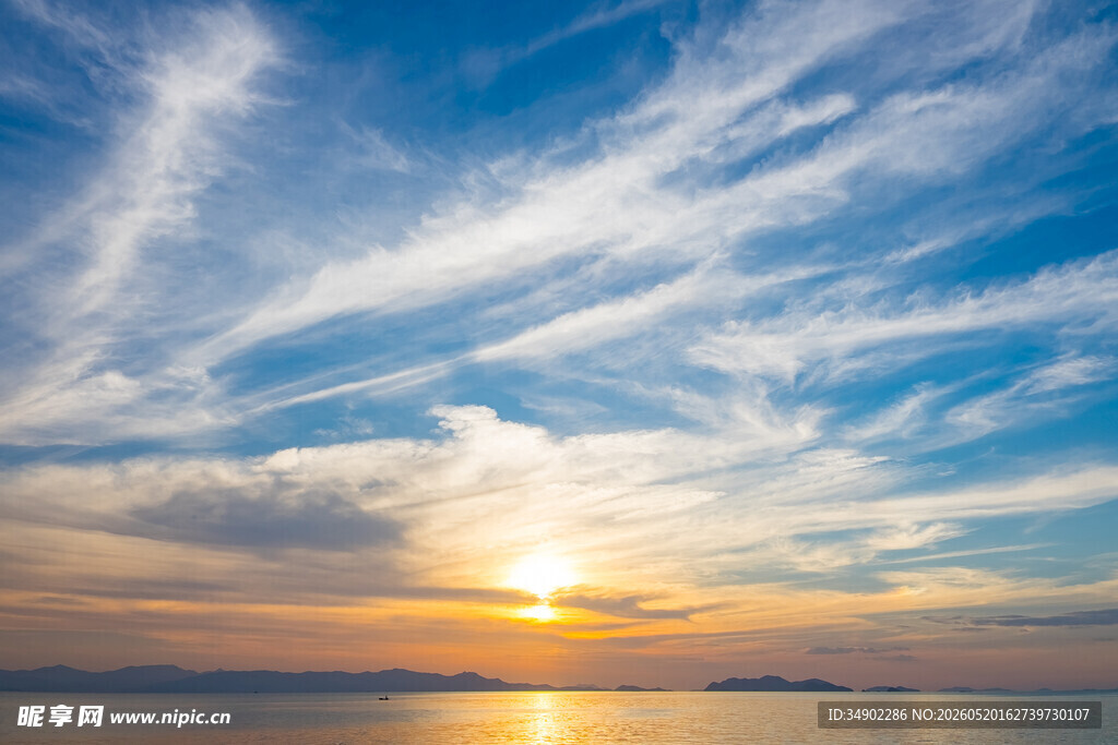 海上日出美景