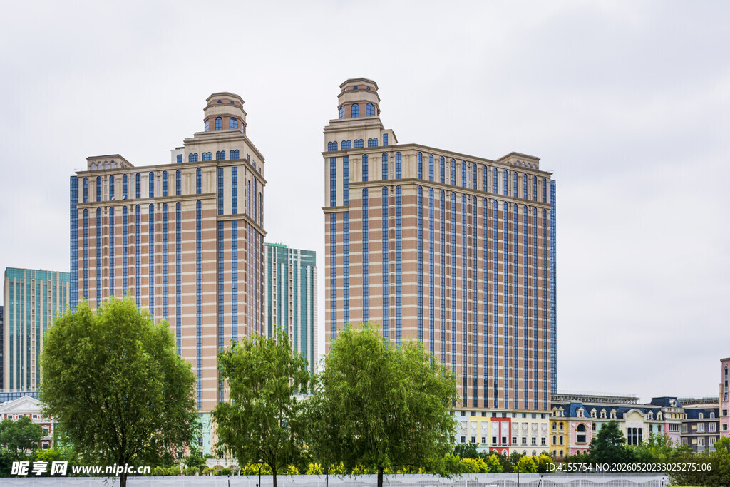 现代建筑高楼景观
