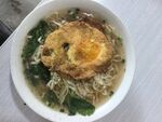 荷包蛋青菜面条