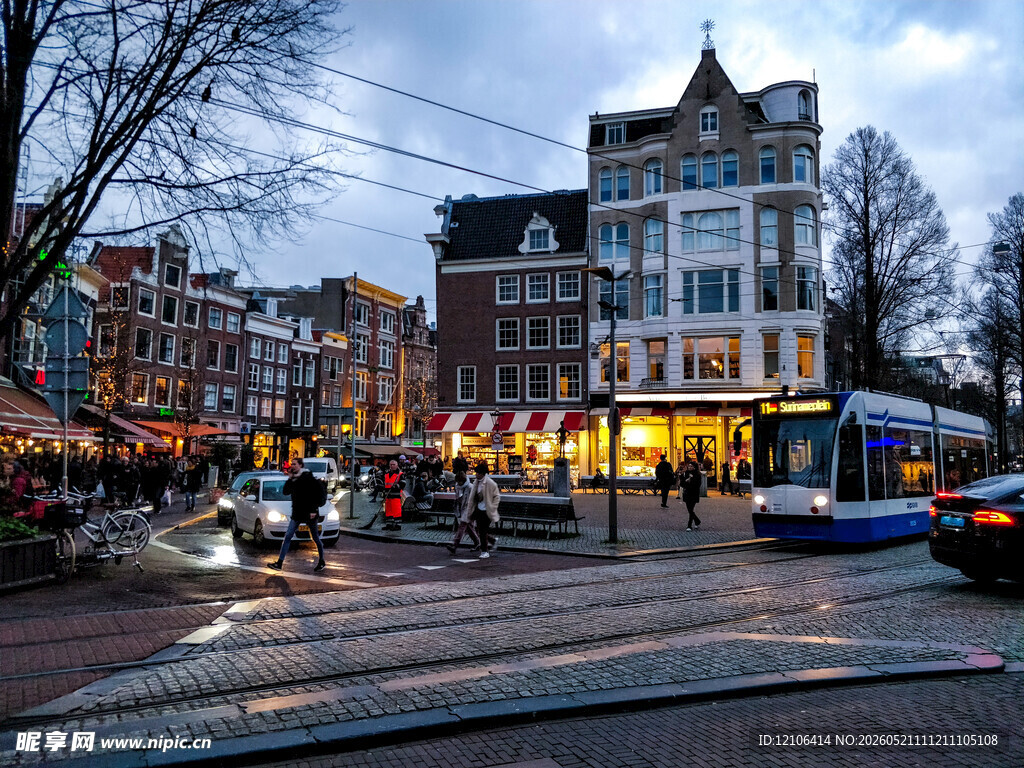 阿姆斯特丹城市街景