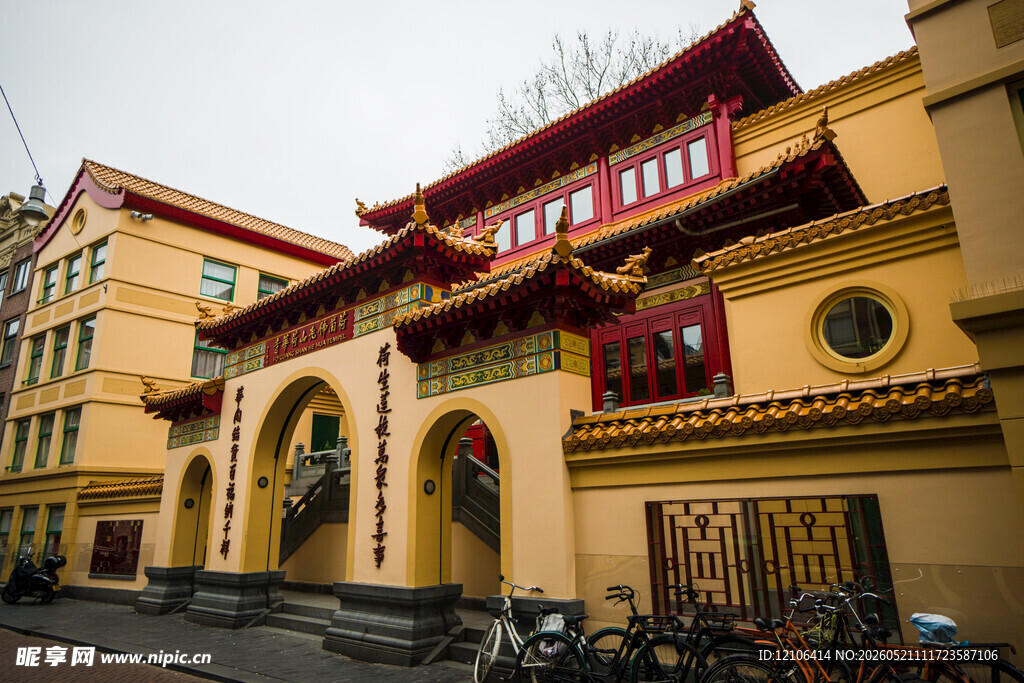 中式风格建筑外观景致
