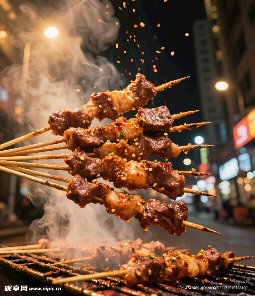 烤羊肉串