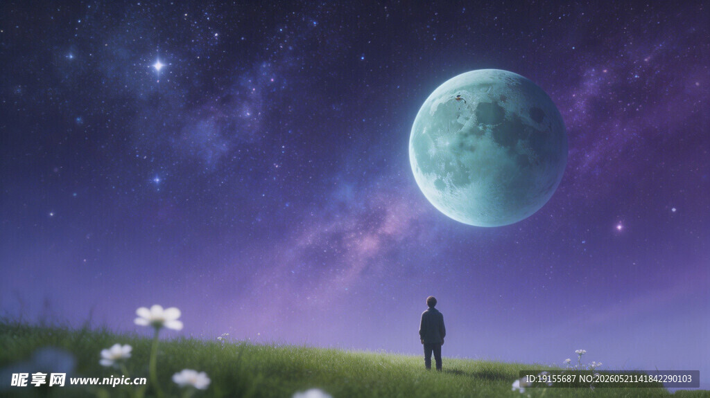 月下独行者的梦幻星空之旅