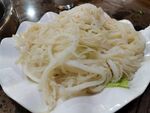 一盘白毛肚