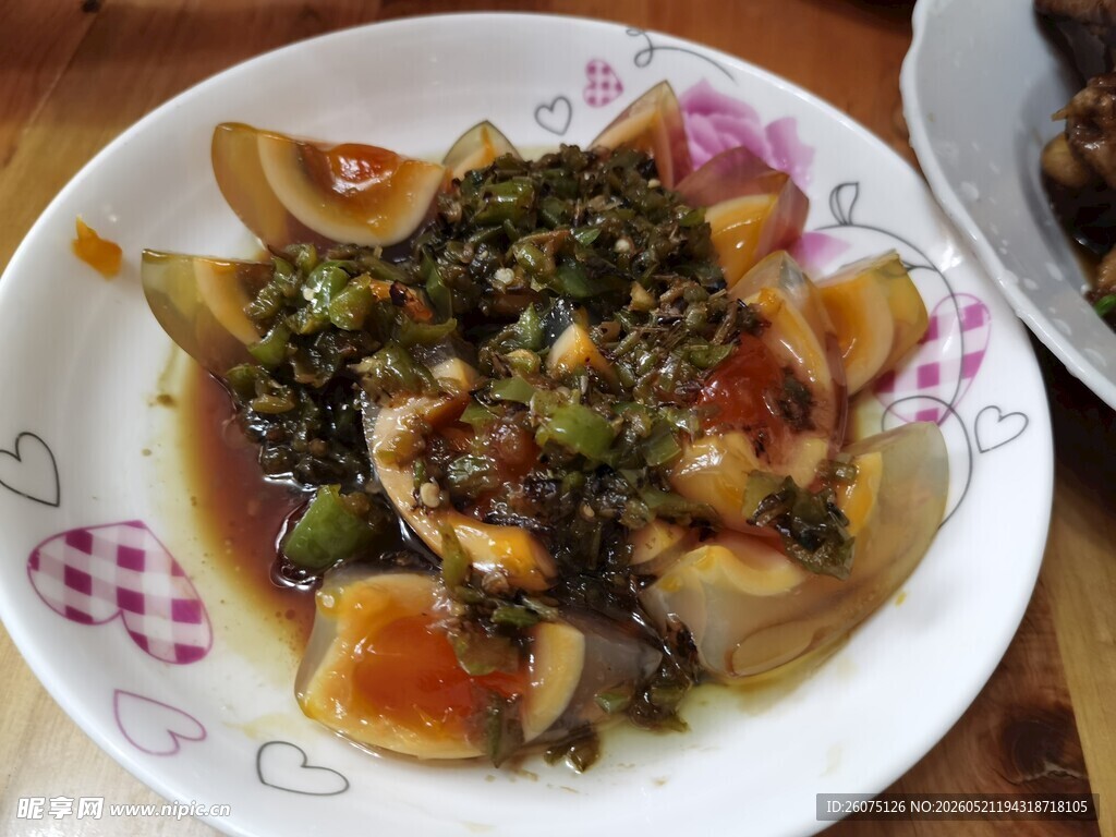 美味凉拌皮蛋