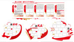 党建文化墙设计模板