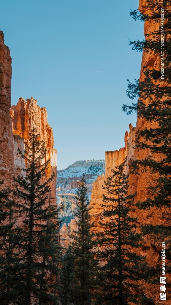 壮丽山间景