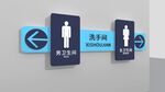 洗手间导视