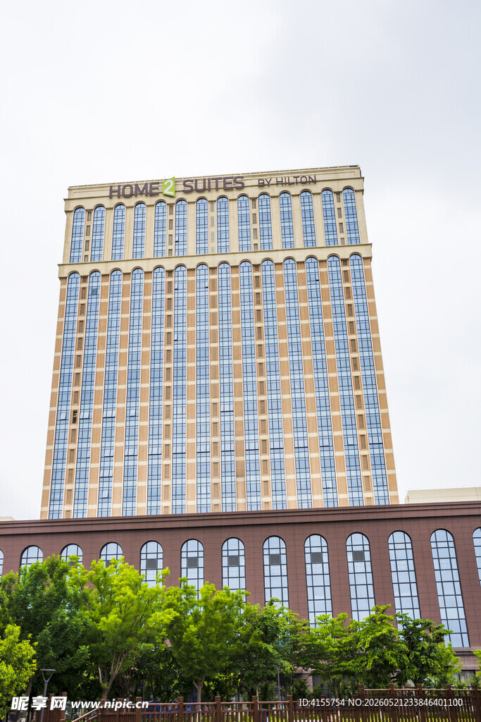 豪华高楼建筑外观
