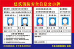 建筑消防安全信息公示牌