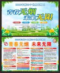 世界无烟日展板