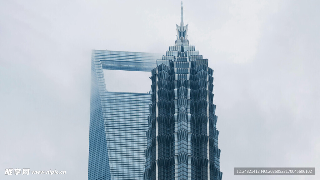 上海摩天大楼城市景观