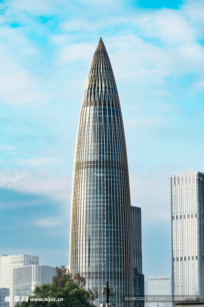 深圳地标高楼建筑景观