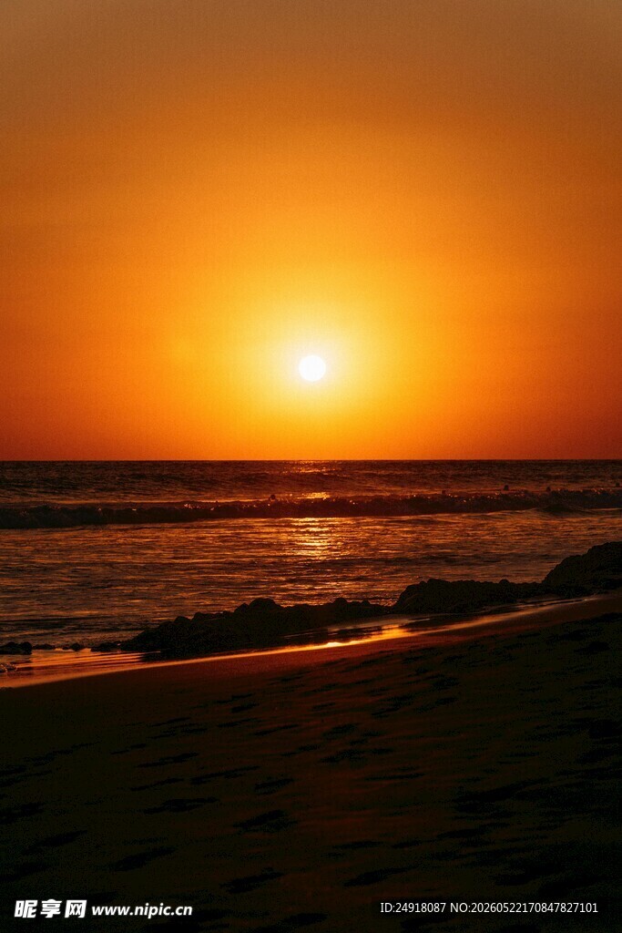 海边日落美景