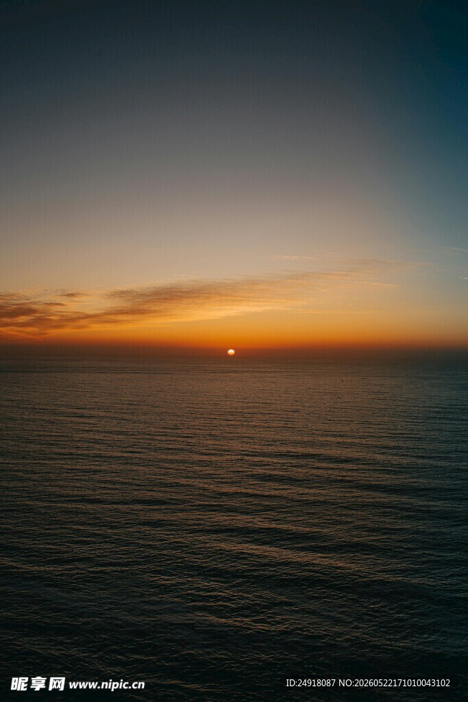 海上日落美景