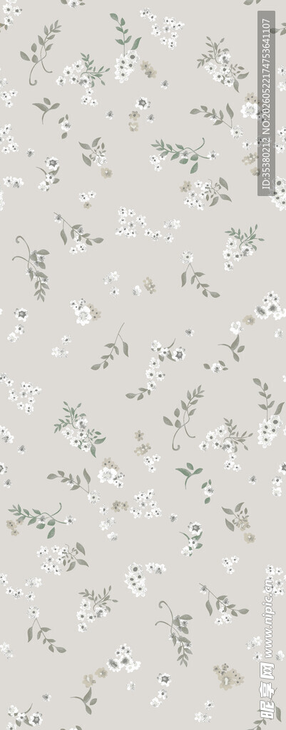 浅灰色花纹背景纹理图