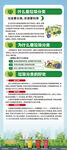 垃圾分类指示宣传展架画面