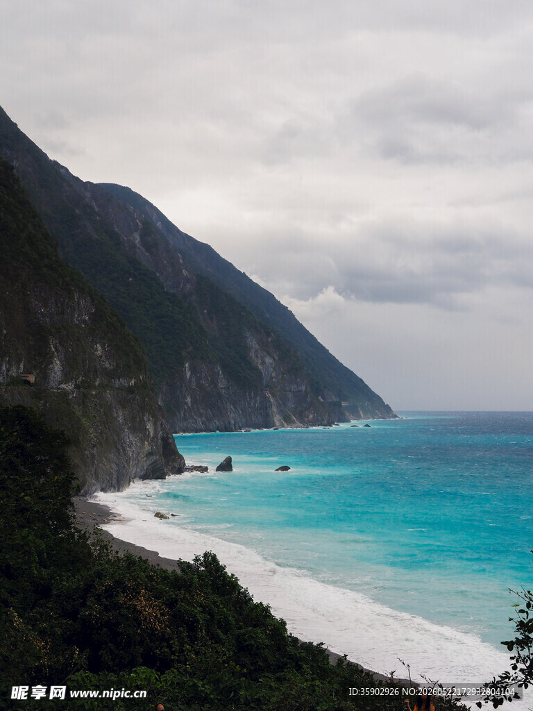 绝美海岸风光山海相依