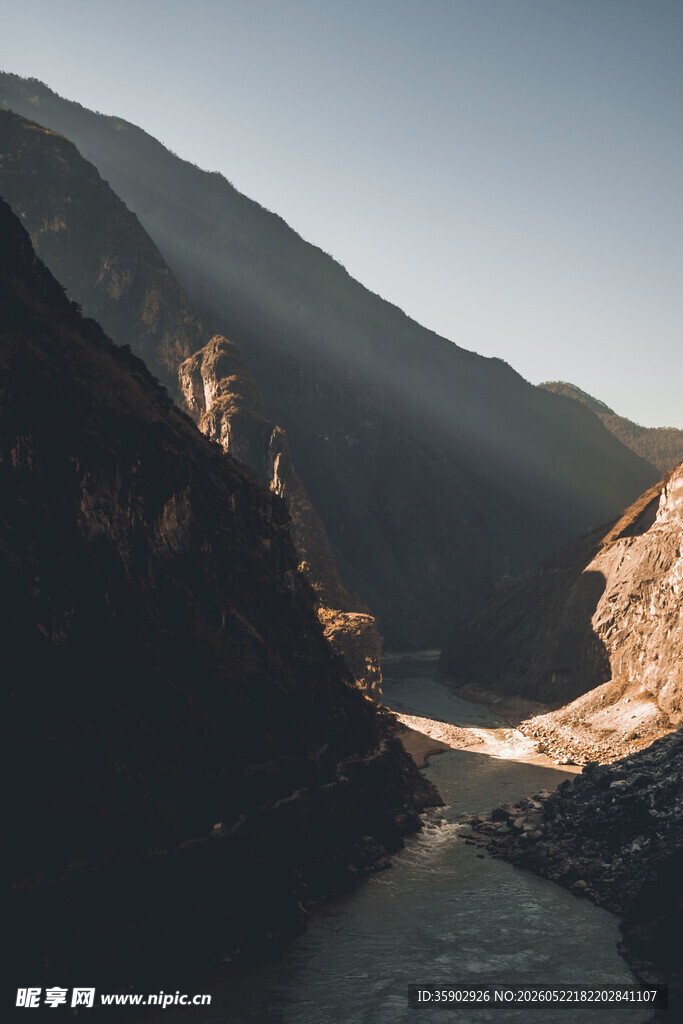壮丽山河峡谷景观