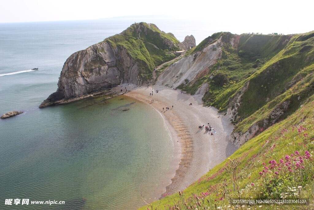 美丽海岸风光迷人景色