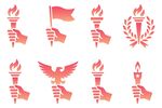 火炬图标合集