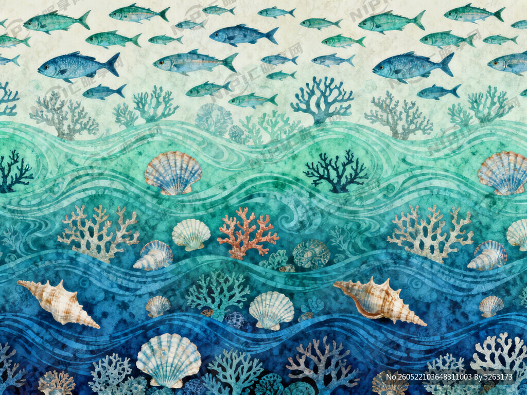海洋底纹