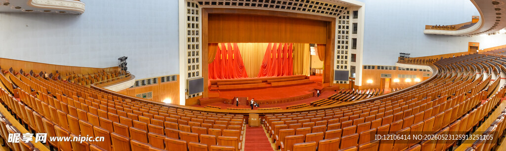 华丽剧院内部全景