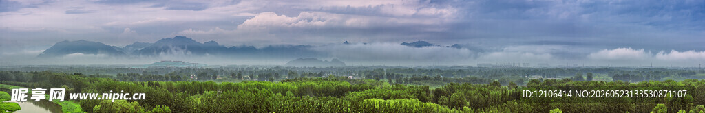 壮丽山间美景