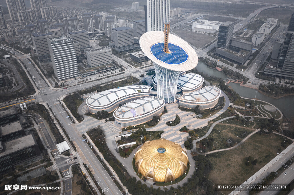 城市中的独特建筑景观