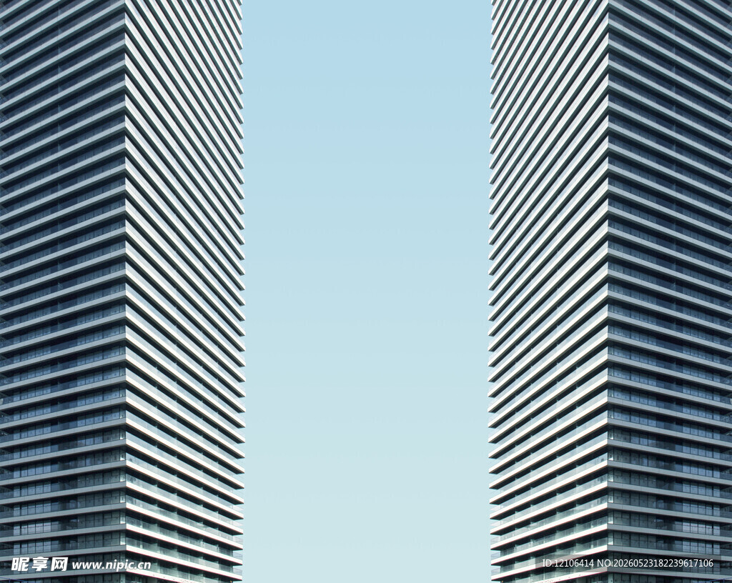 摩天大楼的现代建筑风貌