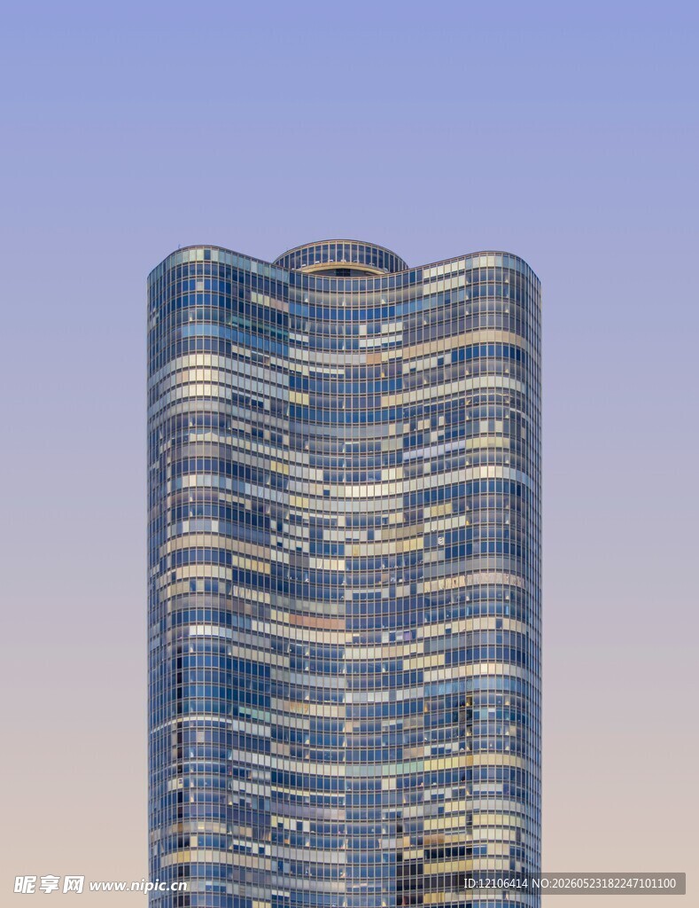 现代摩天大楼外观景观