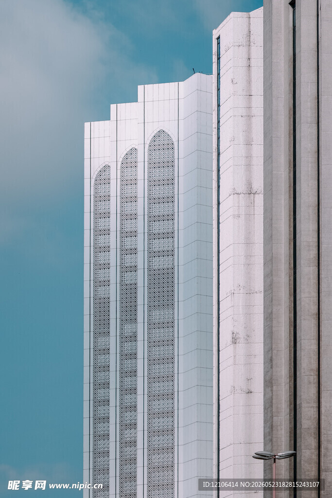 现代高楼大厦景观