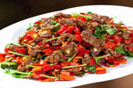 小炒黄牛肉