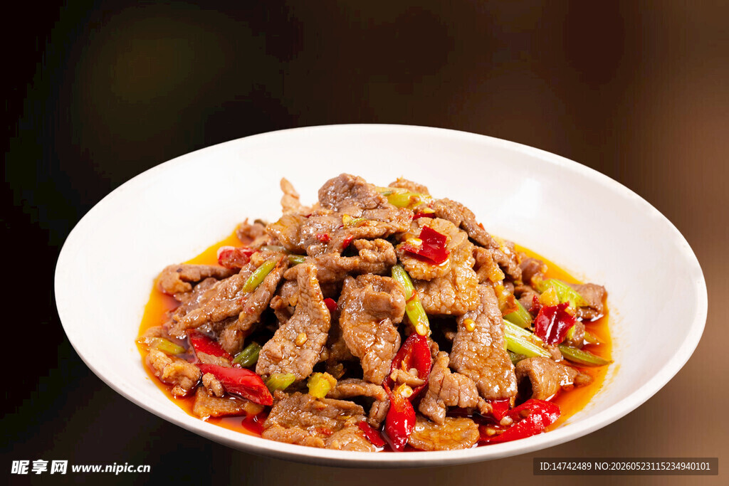 小炒黄牛肉