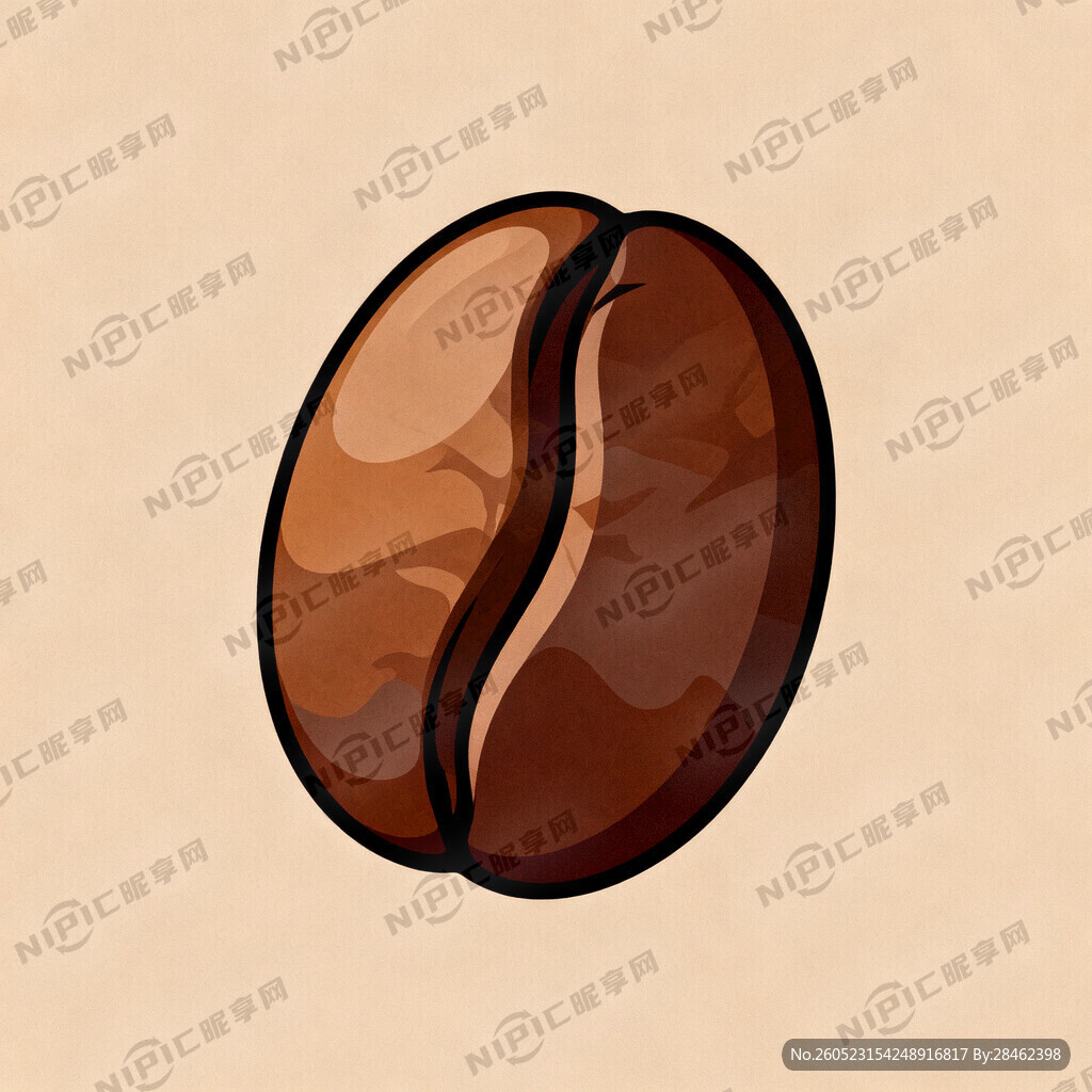 咖啡豆图案