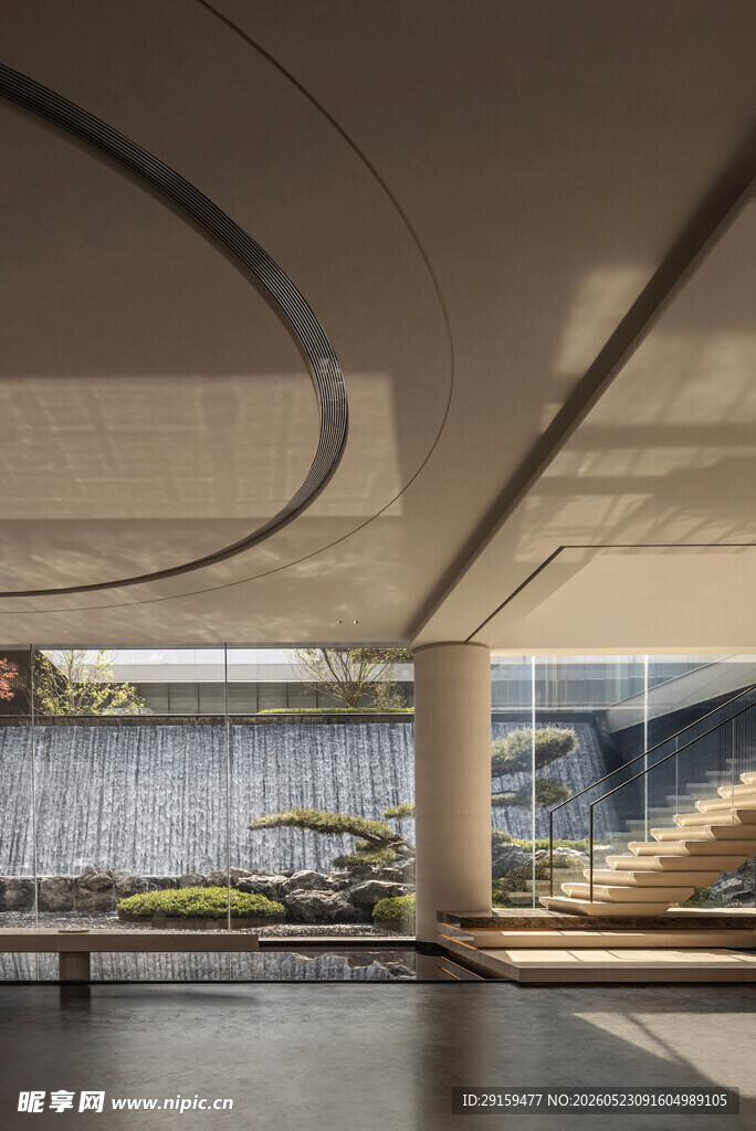 现代室内建筑空间景观