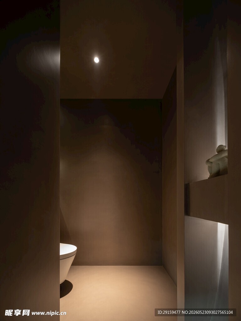现代简约风格的室内角落