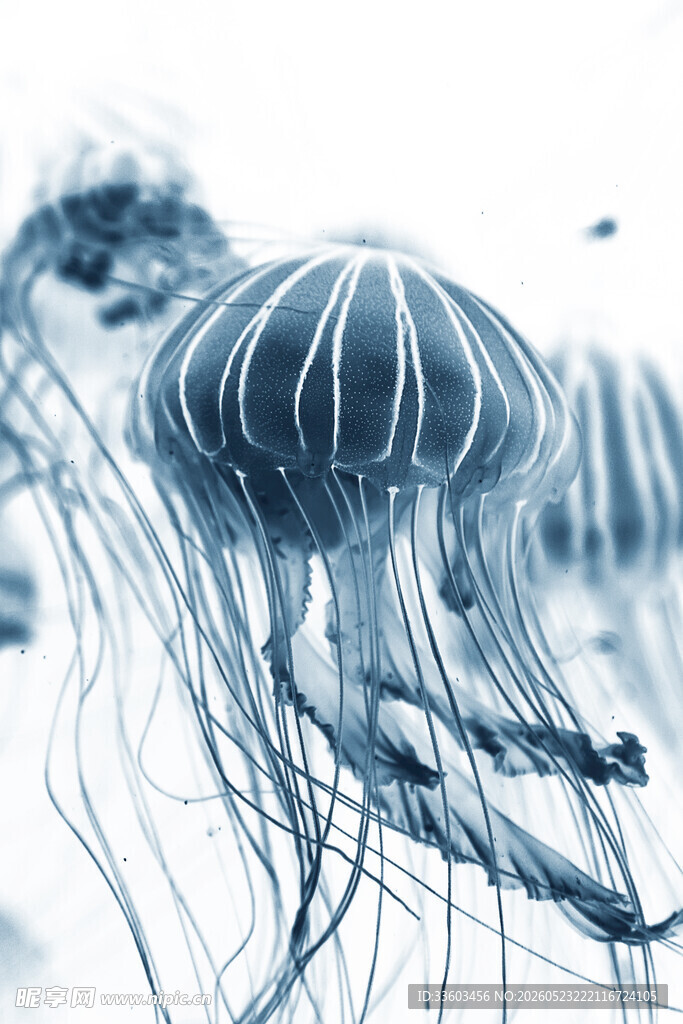 梦幻水母海洋灵动精灵