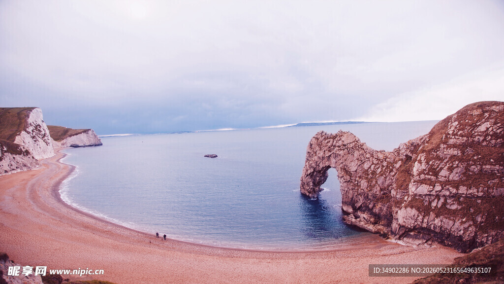 杜德尔门海滩壮丽景观