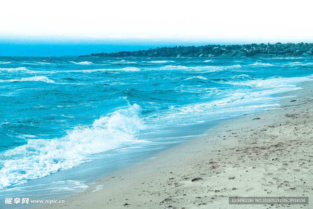 美丽海滨景色