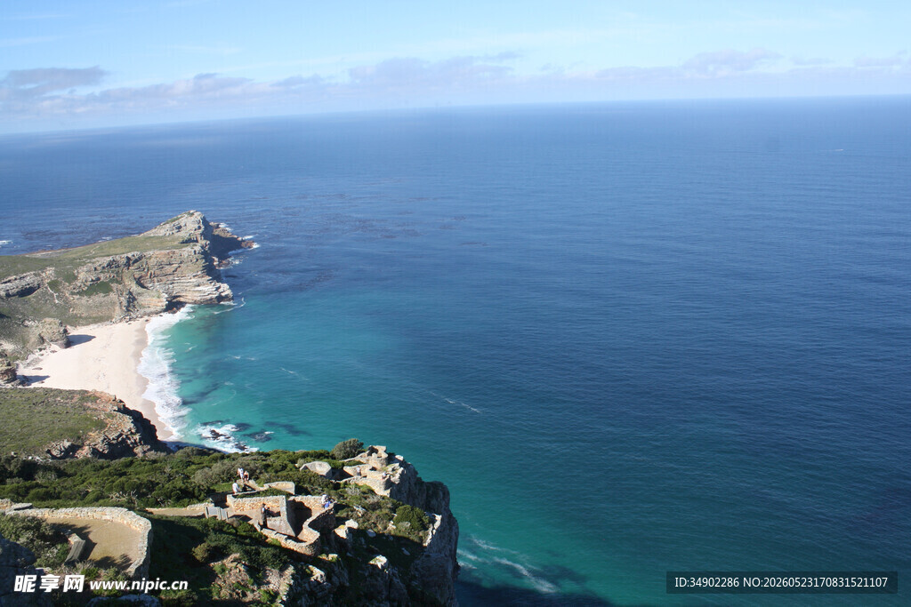 壮丽海角海岸风光美景