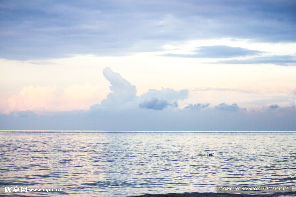 海上黄昏美景