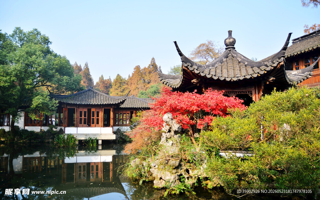 中式园林美景