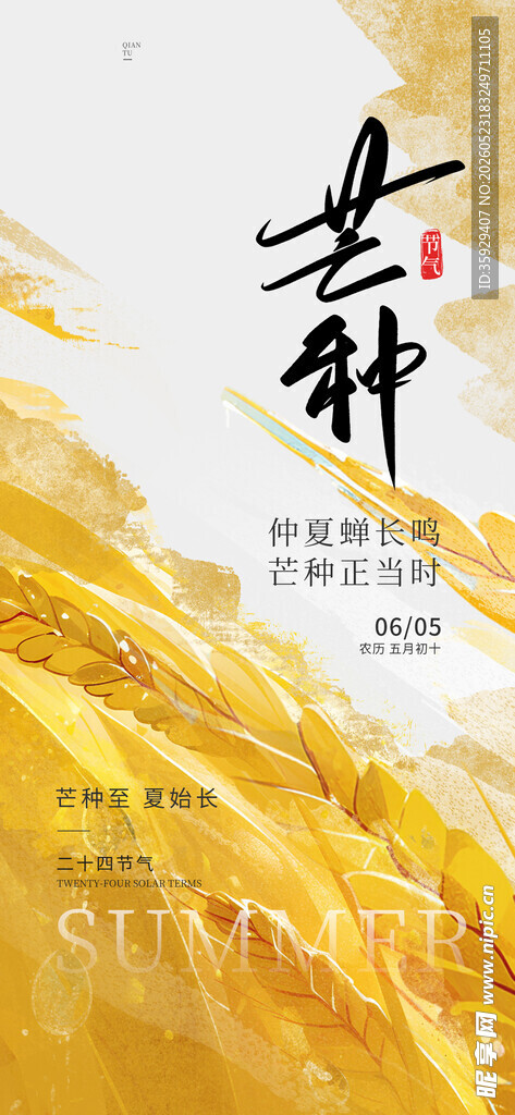 芒种海报