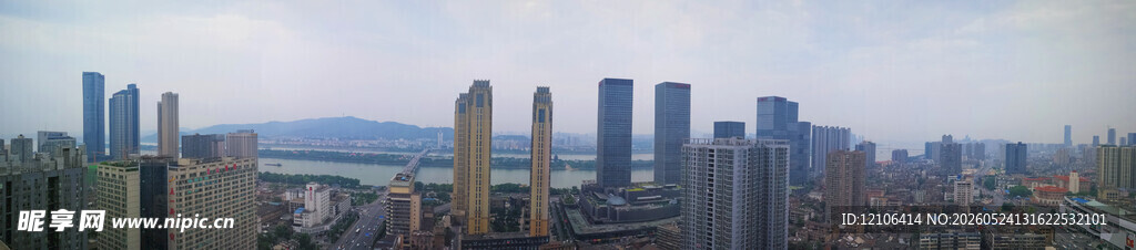 城市天际线景观