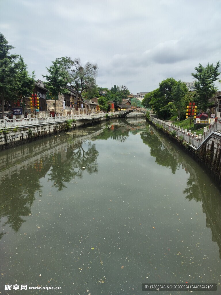 水乡河道风景