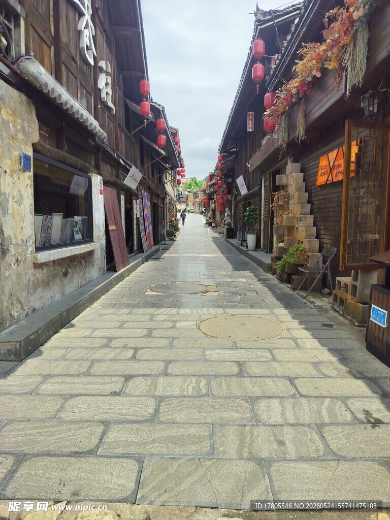 古街石板路 传统建筑风貌